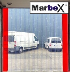 Marbex® PVC Streifenvorhang Transparent